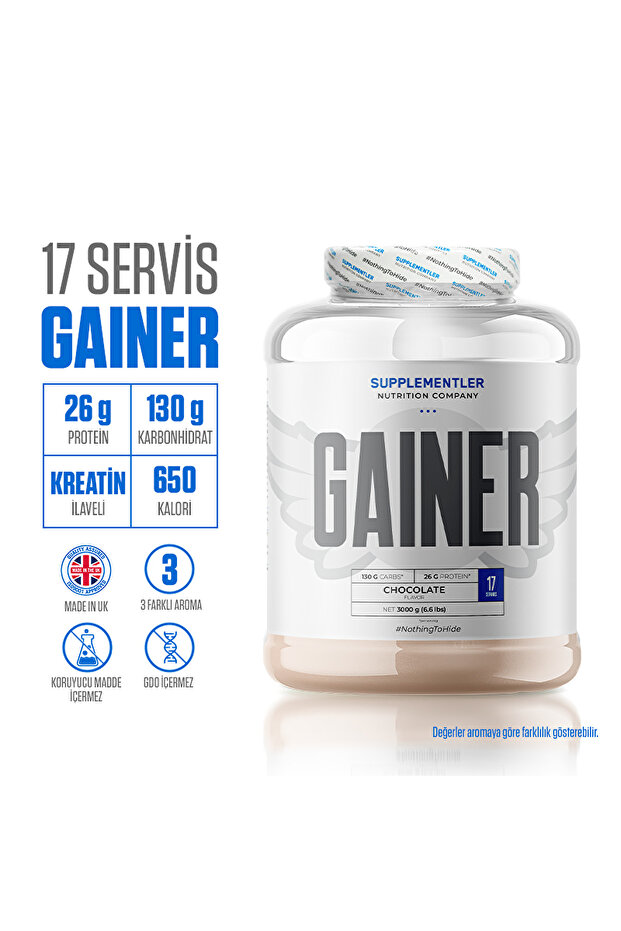 Gainer 3000 Gr - Çikolata - 3