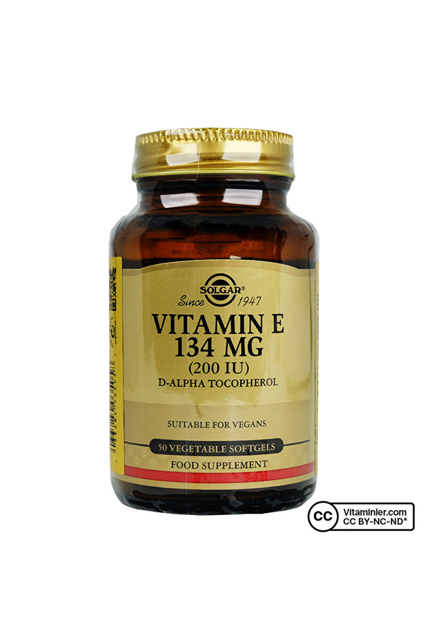 Vitamin E 200 IU 50 Kapsül - 1
