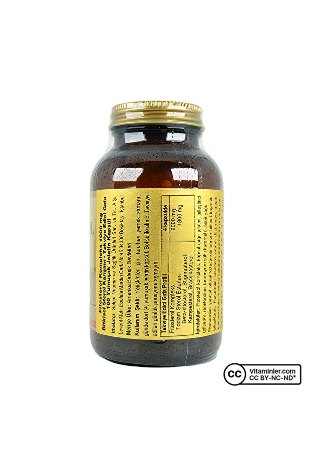 Phytosterol Complex 1000 Mg 100 Kapsül - 2