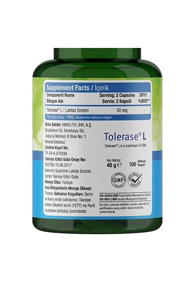Lactase Enzyme 100 Kapsül - 6