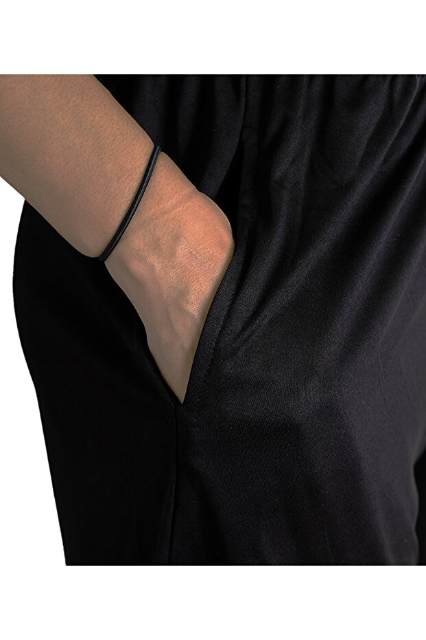 Training Stretch Şort Siyah - 7