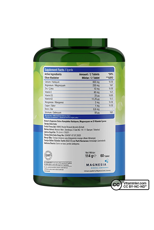 Osteo Complex 60 Tablet - 2