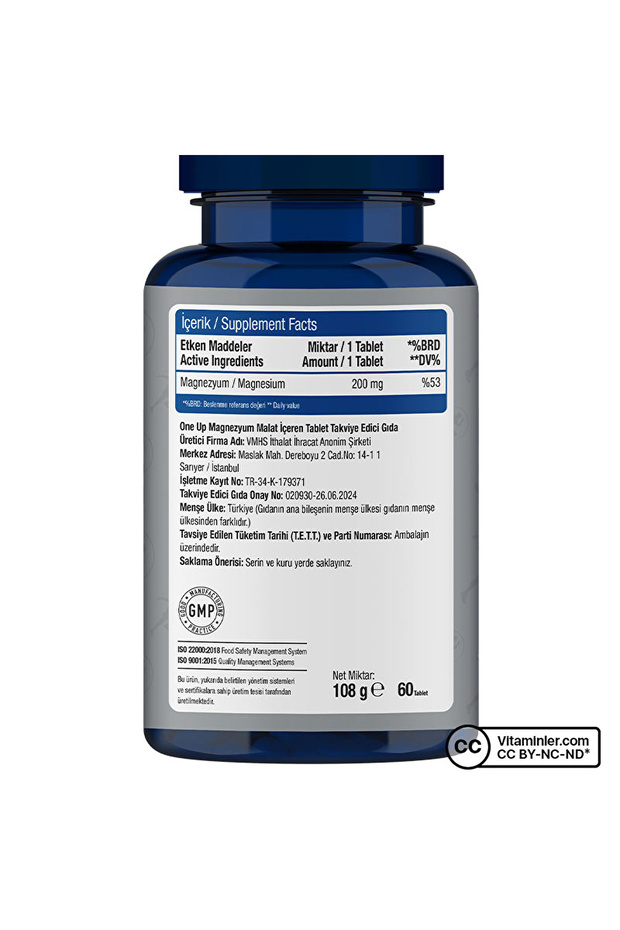 Magnezyum Malat 60 Tablet - 3