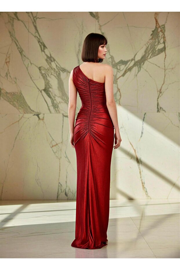 6172SIM SİMLİ ELBİSE - 2