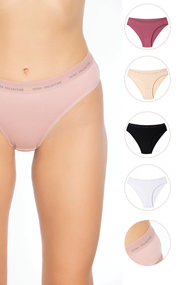 Tkd0599 12 Pieces Women's Perla Bikini Panties