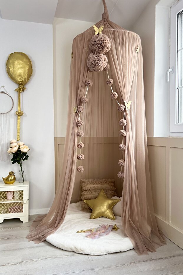 Tül Cibinlik Basic Mink - 3