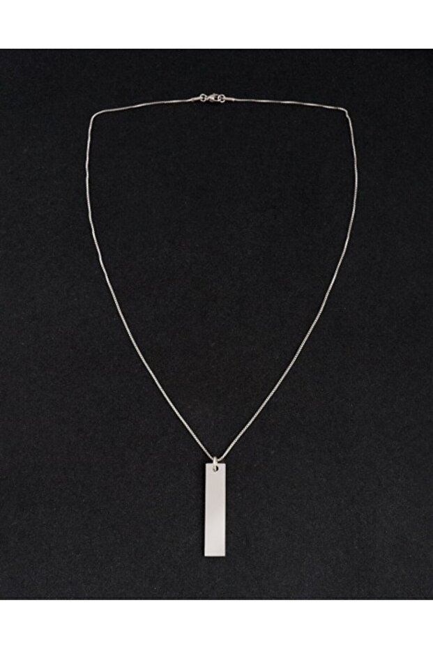 Çelik Plaka Kolye FT2269GM - 2