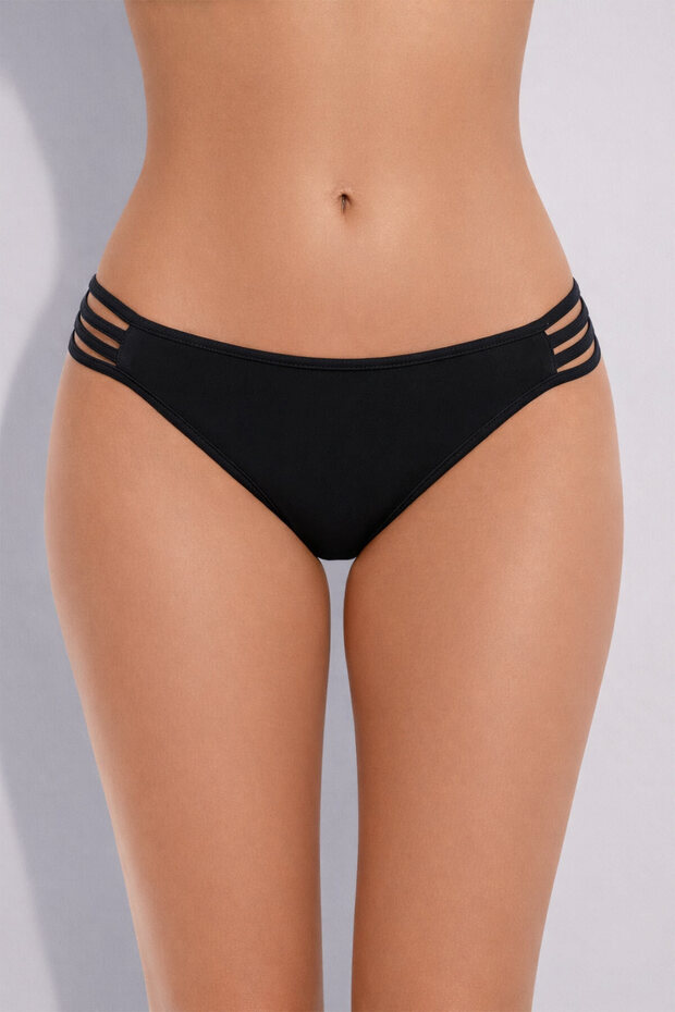 63045 Black Bikini Bottom