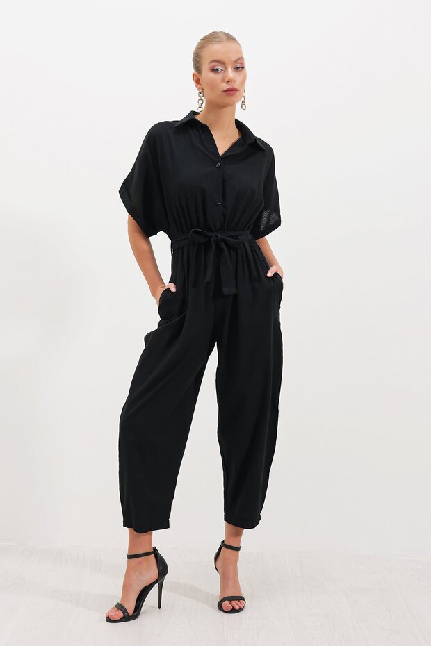 Kolu Katlamalı Cepli TULUM - 4