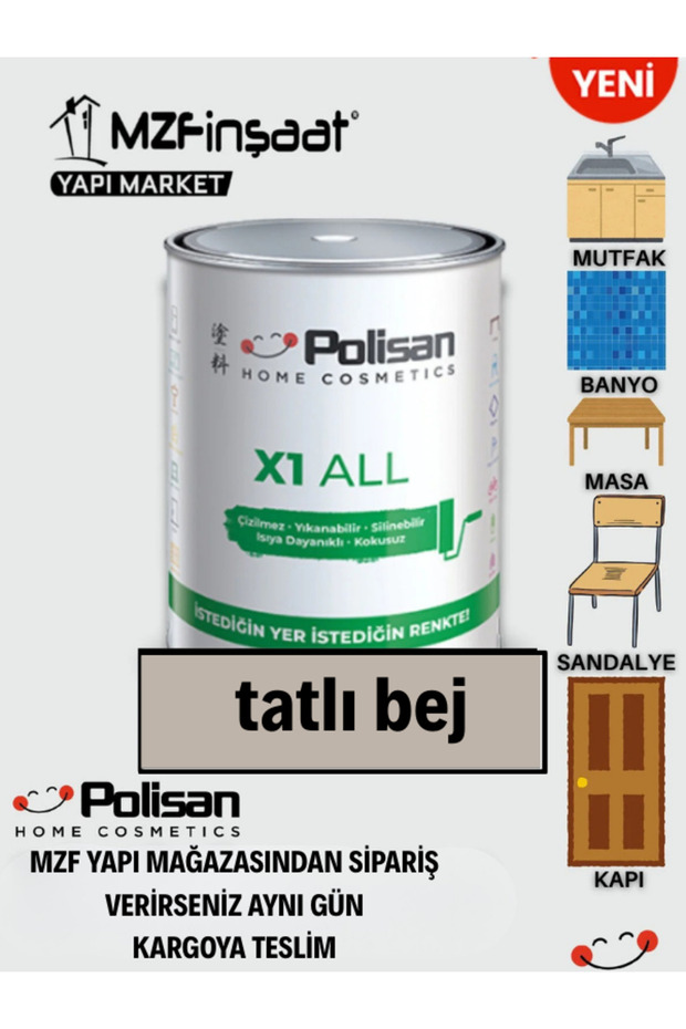 X1 All Tatlı Bej - 0,75 L - 1