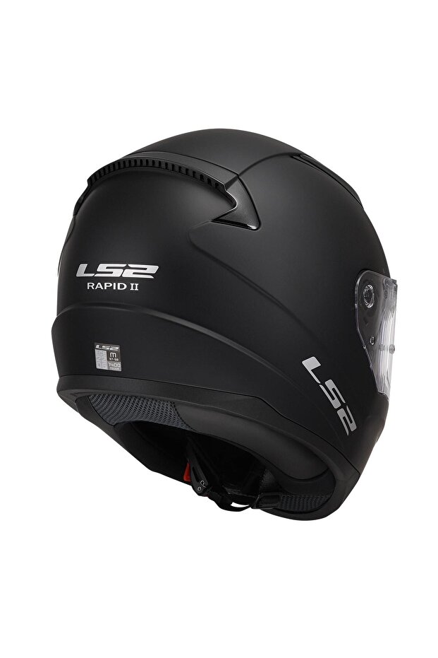 Rapid 2 Mat Siyah Kask - 2