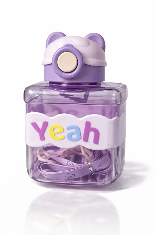 Cute Children's Water Bottle, Design Water Bottle with Straw, Water Bottle