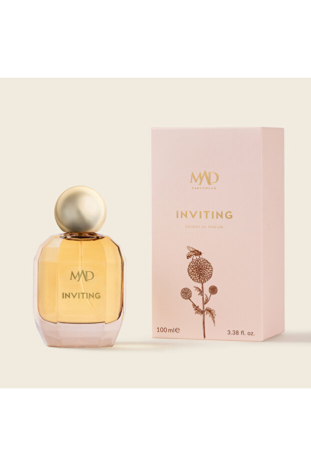Inviting 100 ML Kadın Parfüm | Oriental . Çiçeksi . Narin - 5