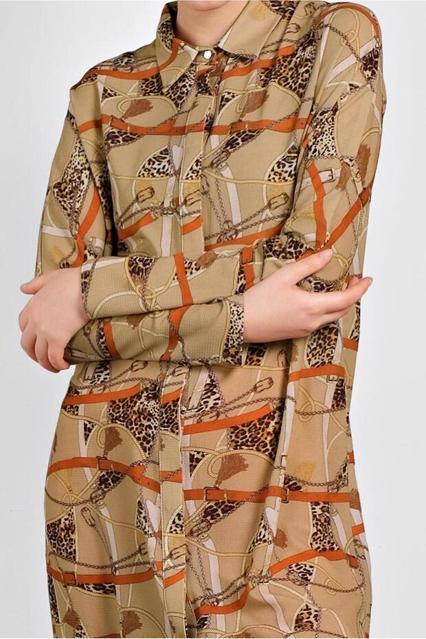 Mix Patterned Tunic 4492 - 4