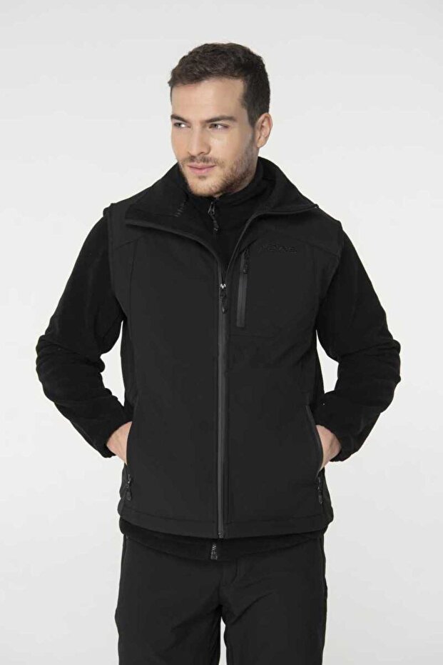 2ASSMN0807-0900 Samana Softshell Erkek Yelek - 1