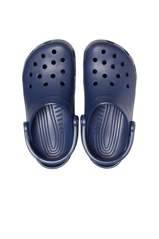 Klasické unisex pantofle v námořnické modré - 2