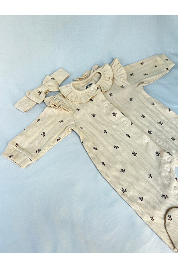 %100 Pamuklu Bebek Tulum - 2