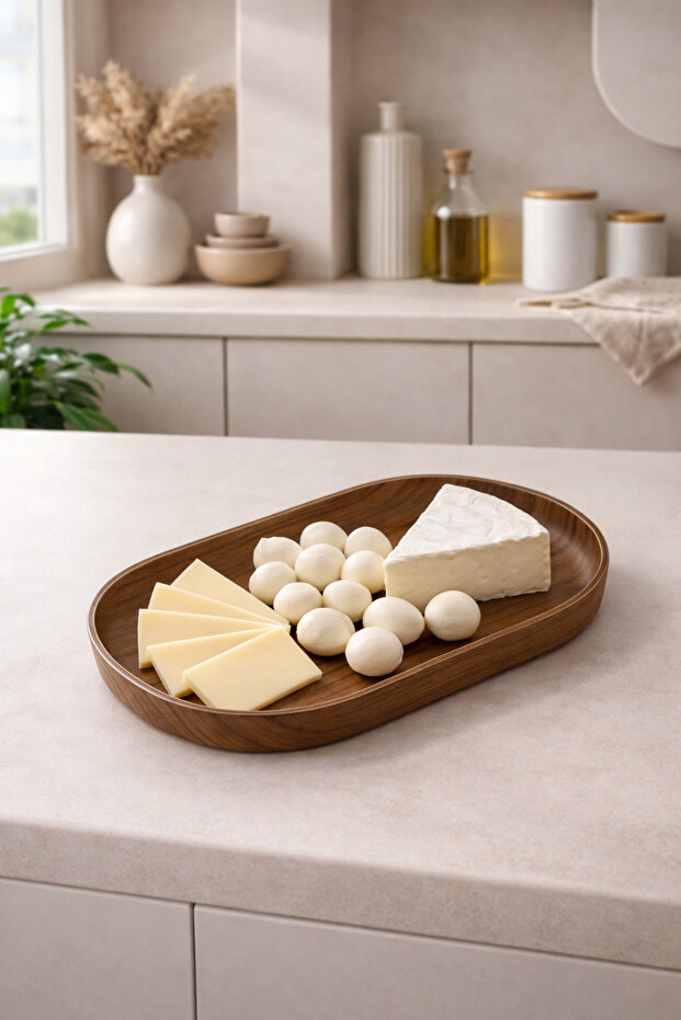 Medium Size Oval Multi-Purpose Presentation Plate - 1