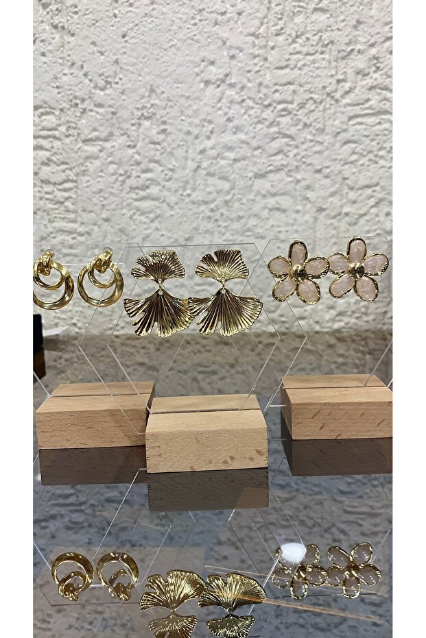 3’Lü Küpe Seti - 1