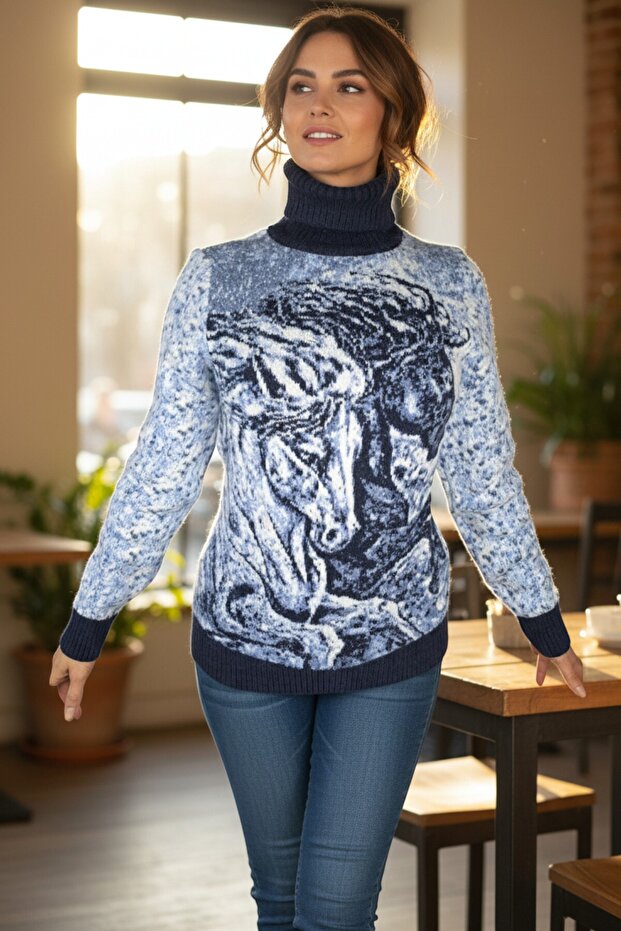 Kaşmir Yün Kazak - 1