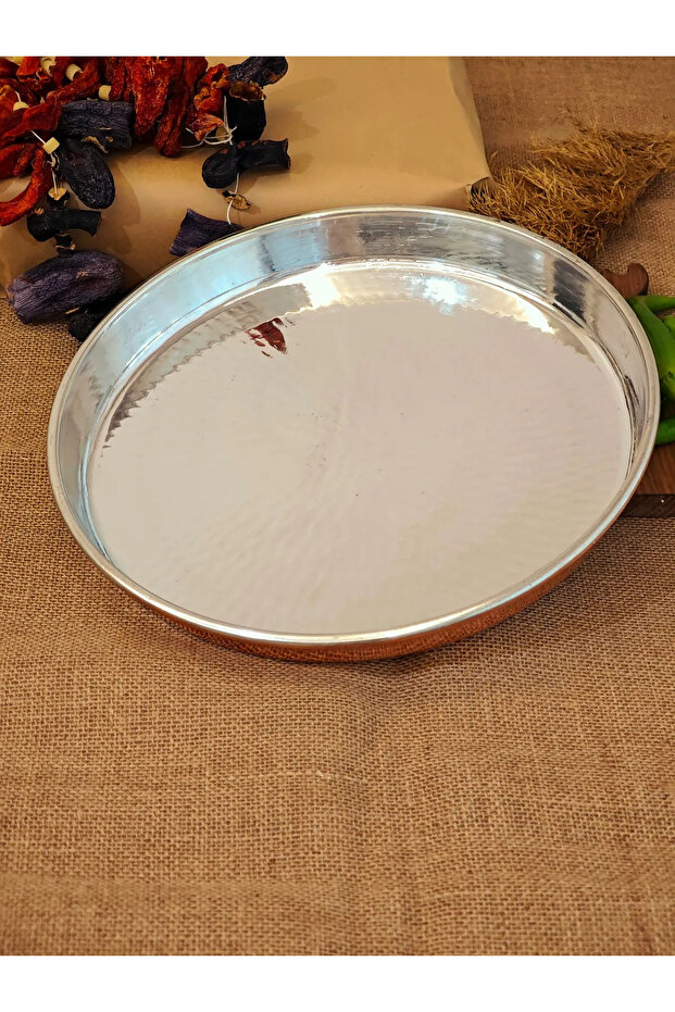 صينية فرن نحاسية 34 سم - 3