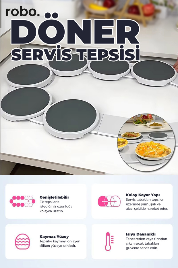 Döner servis tepsisi - 4