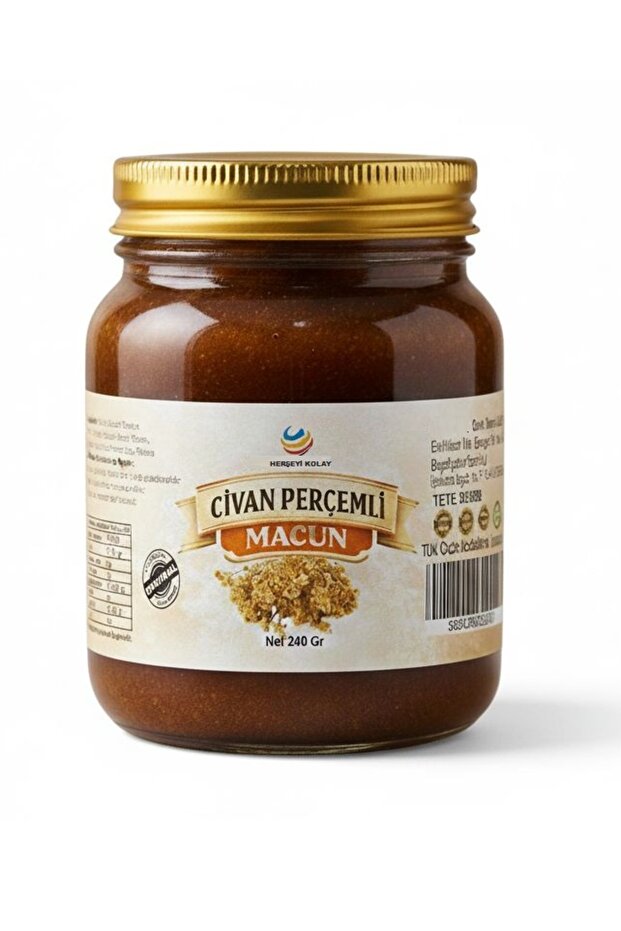 Civan Perçemi Macunu Bitkisel Civan Civam Perçemli Kadın Macunu 240gr - 7