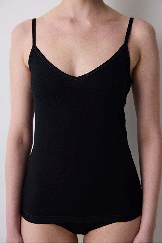 Aging Thin Strap Siyah Atlet - 3