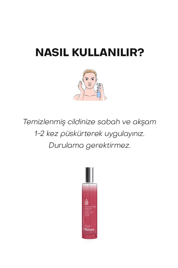 Rose Beauty Elixir Gül Güzellik İksiri 100 ml - 4