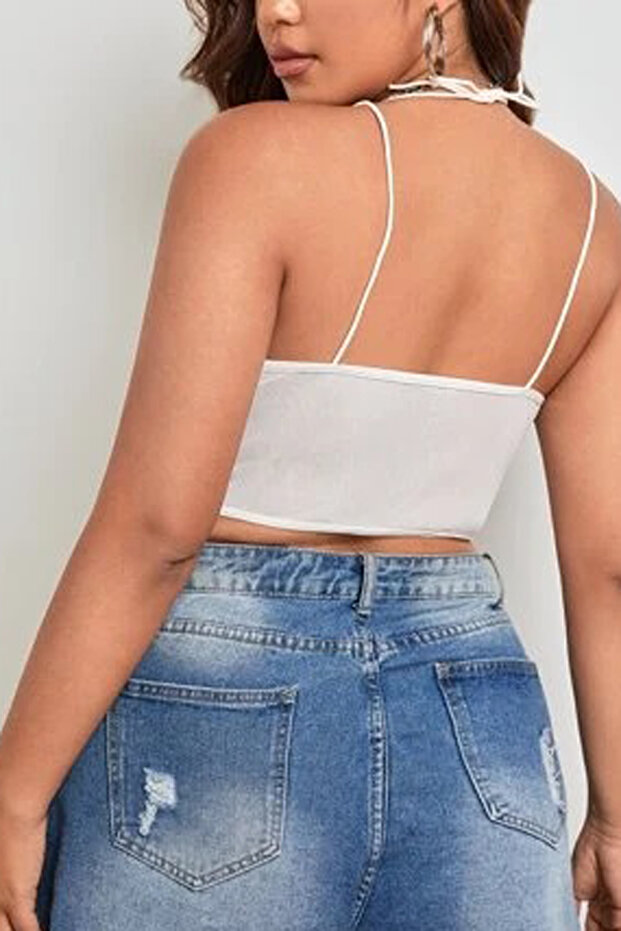 Underwire Thin Strap Bustier - 3