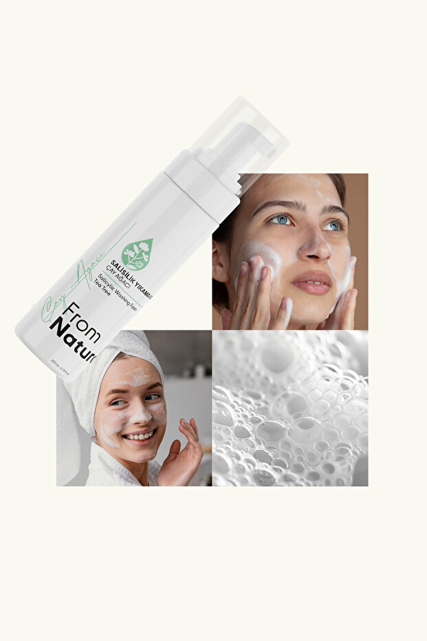 Çay Ağacı Ve Salisilik Asit Yıkama Köpüğü 200 ml - 5