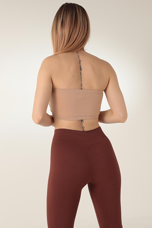 بوستير بدون حمالات بدون حمالات مع وسادة - 7