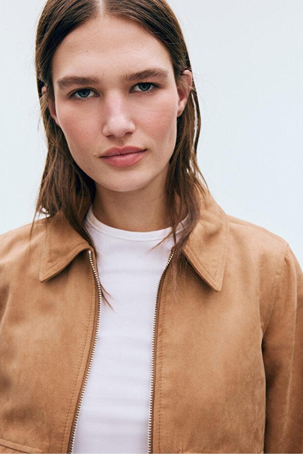 Yakalı Pilot Ceketi - 3