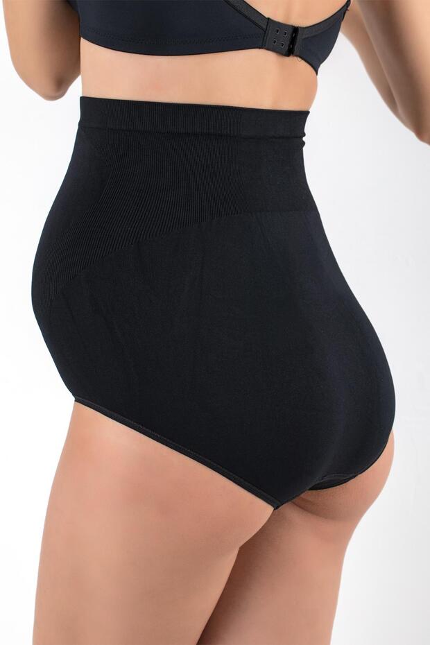 Kényelmes, támasztó, magas derekú kismama alsónadrág - 5