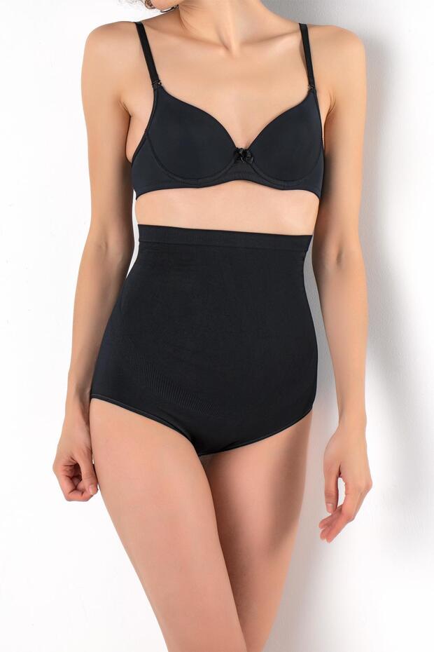 Kényelmes, támasztó, magas derekú kismama alsónadrág - 7