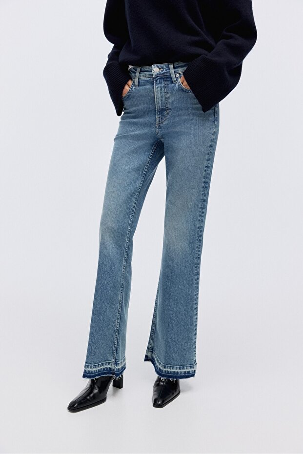 Flared High Jeans - 3