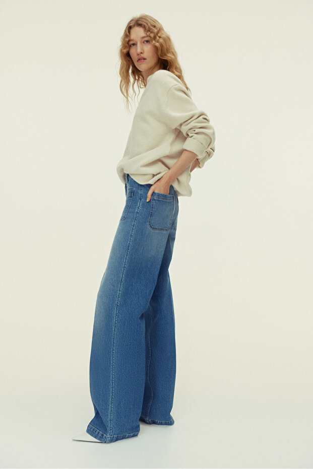 Wide High Jeans - 5