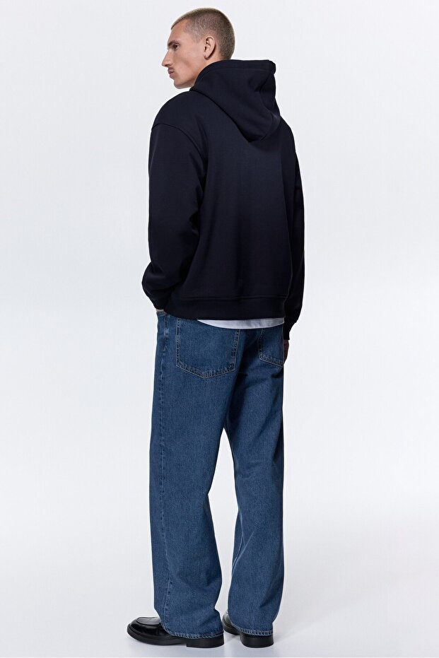 Loose Fit Kapüşonlu Üst - 3