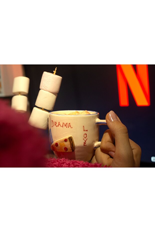 Popcorn Seramik Kupa - 2