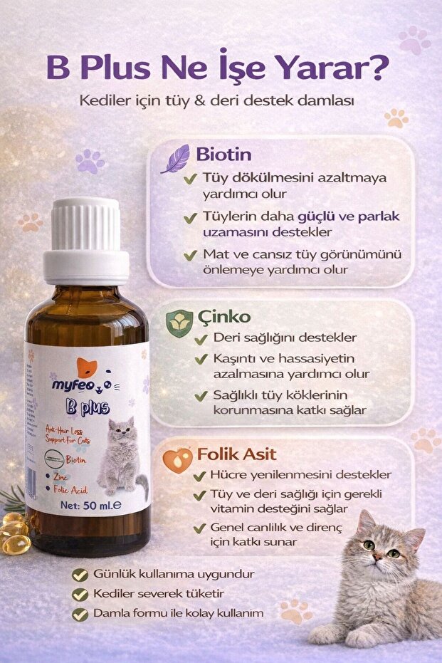 Kedi Malt Paste B Plus Damla Multivitamin Paste - 2