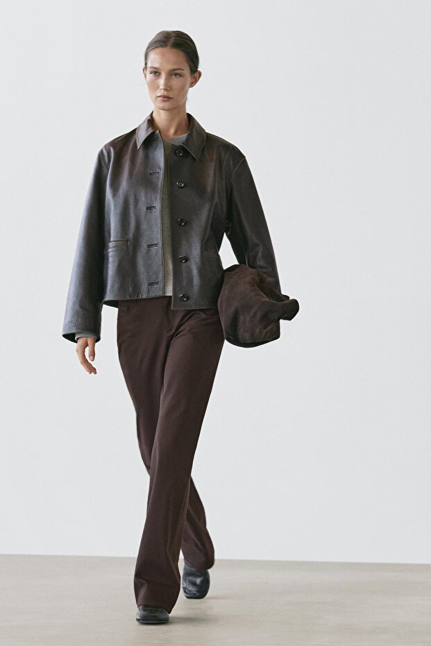 Bootcut fit pantolon - 4