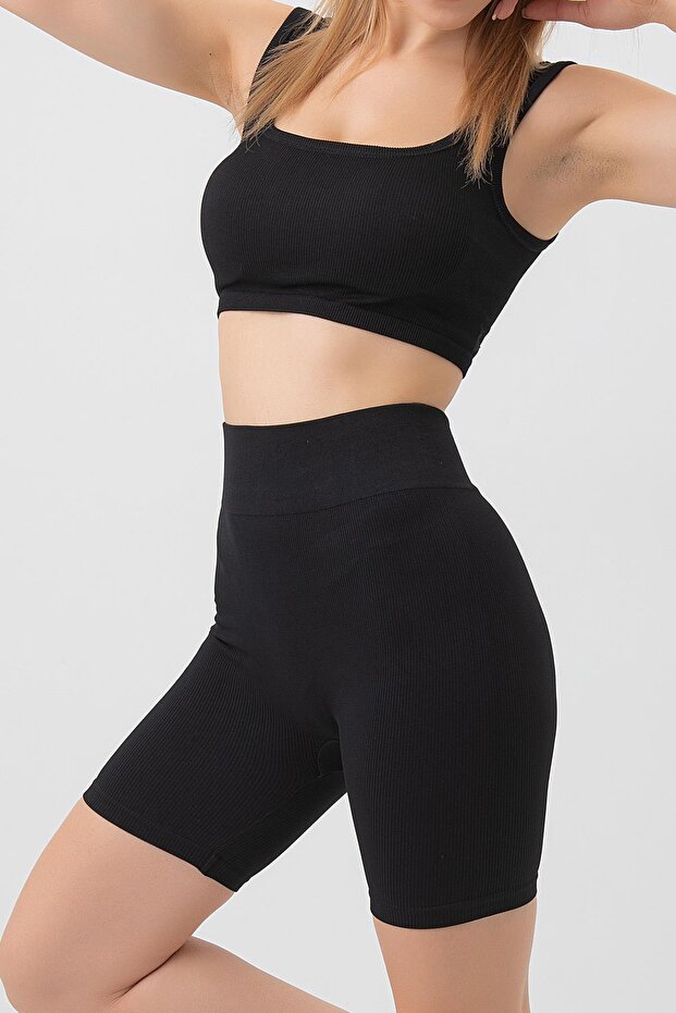 Fitilli Kısa Tayt - 2