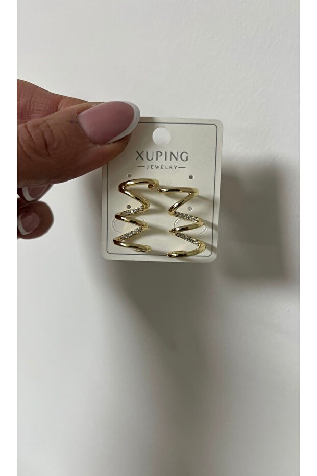 Spiral Model Steel Earrings