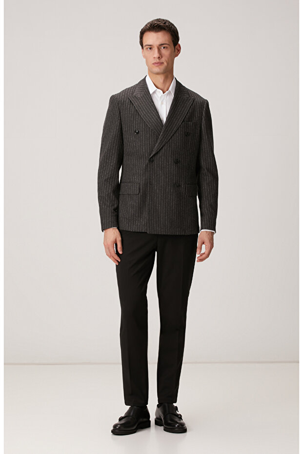 Non-Iron Beyaz Saten Gömlek - 3