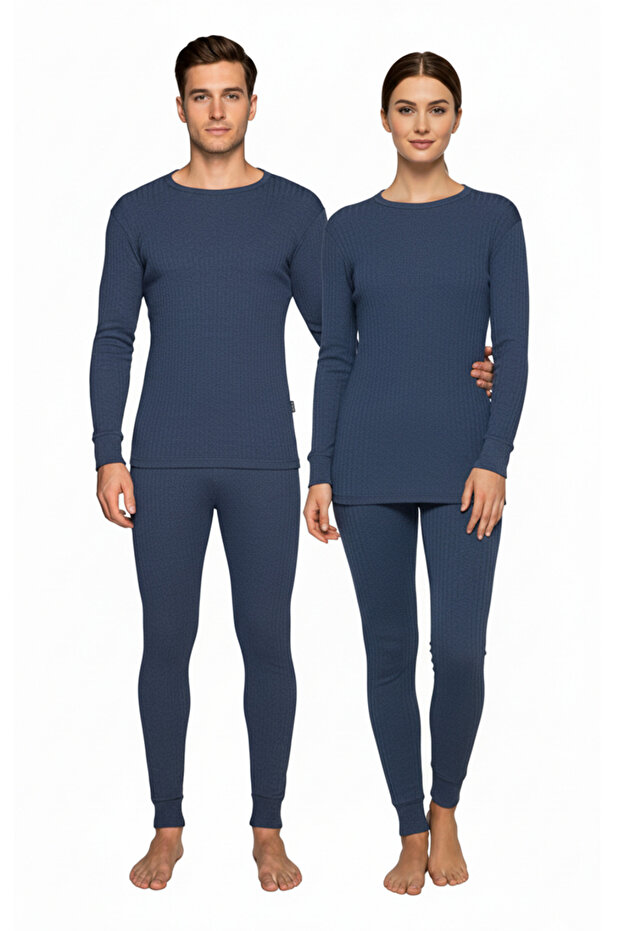 Soft Termal Içlik Set Lacivert - 1
