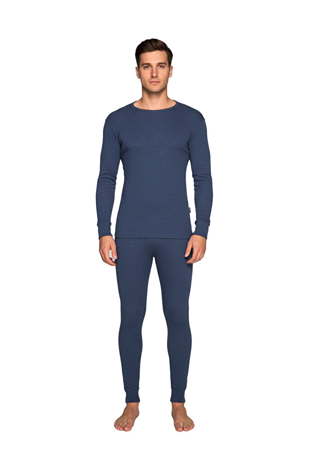 Soft Termal Içlik Set Lacivert - 4