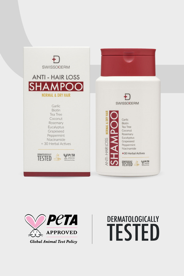 Dökülme Karşıtı Doğal Şampuan 300ml | Biotinli, Bitkisel Özlü, Normal-Kuru Saçlar, Uzamayı Destekler - 4