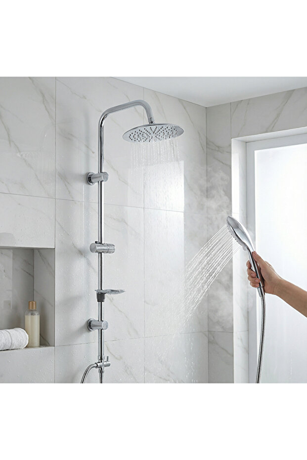 Rubby 5F 12/22 Çap Krom Duş - 4