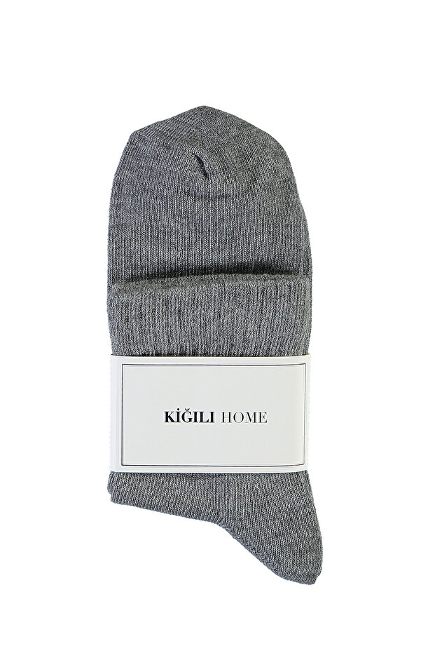 Tekli Desenli Çorap - 1