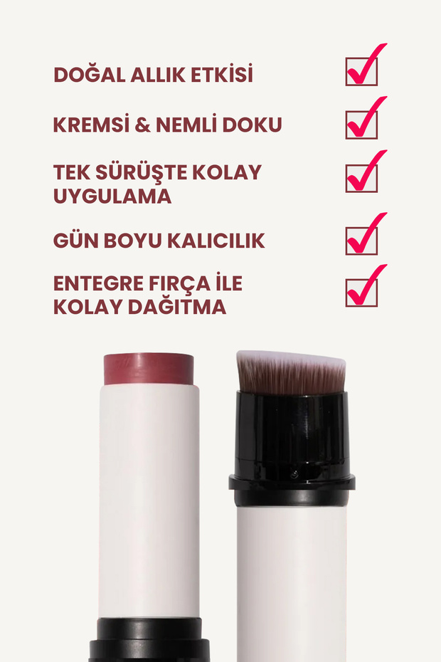 ÇİFT TARAFLI STİCK ALLIK (Blush) - 4